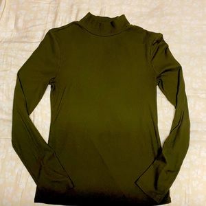 Mock neck long sleeve